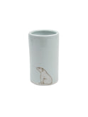 Polar Bear Ceramic Vase White Weston Table