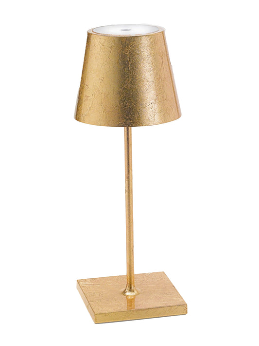 Poldina Pro Mini Table Lamp Gold Leaf Weston Table