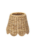 Poldina Pro Scalloped Water Hyacinth Lampshade Weston Table