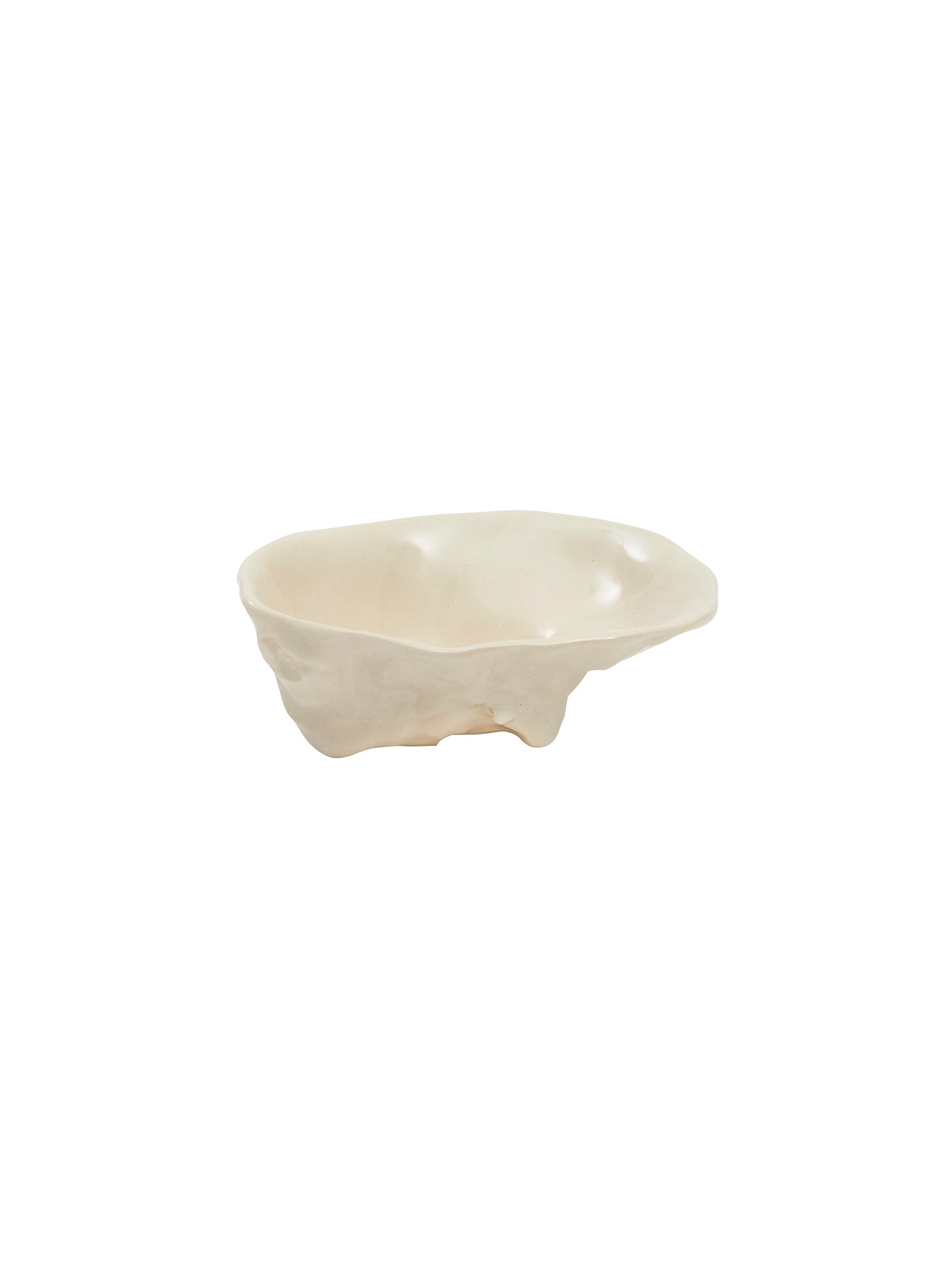 Porcelain White Oyster Cup Weston Table