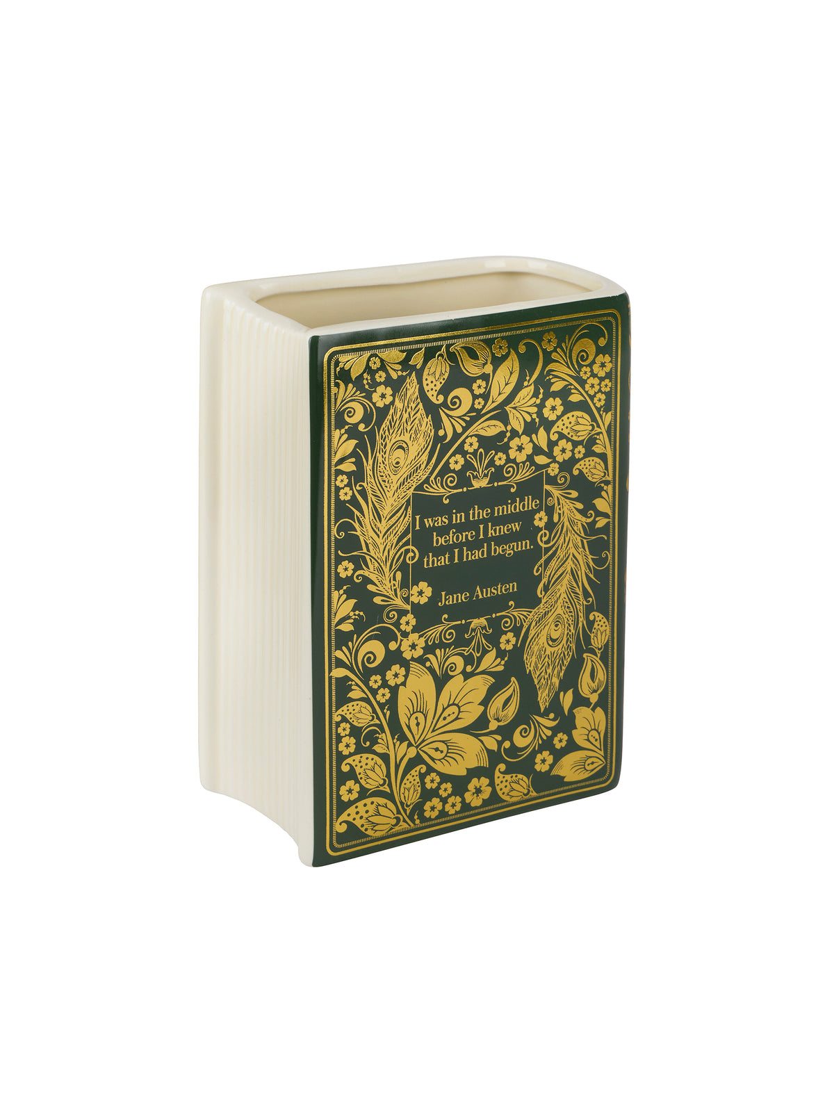 Pride and Prejudice Large Book Vase Weston Table