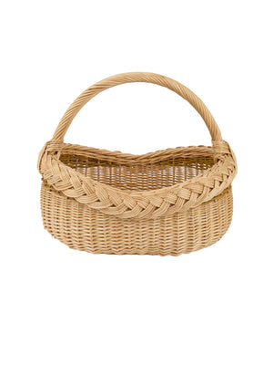  Purple Willow Hand Braided Basket Weston Table 