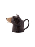 Quail Ceramics Black Bear Jug Weston Table