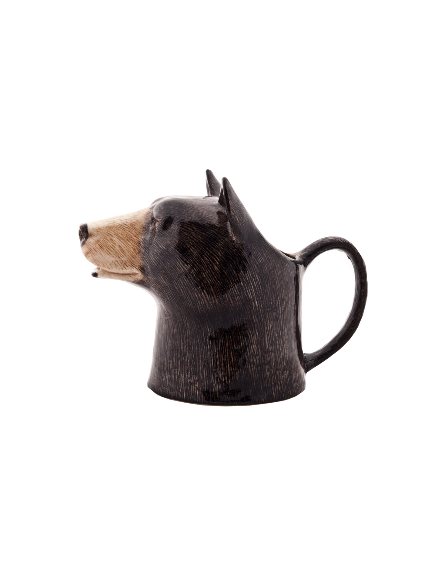 Quail Ceramics Black Bear Jug Weston Table