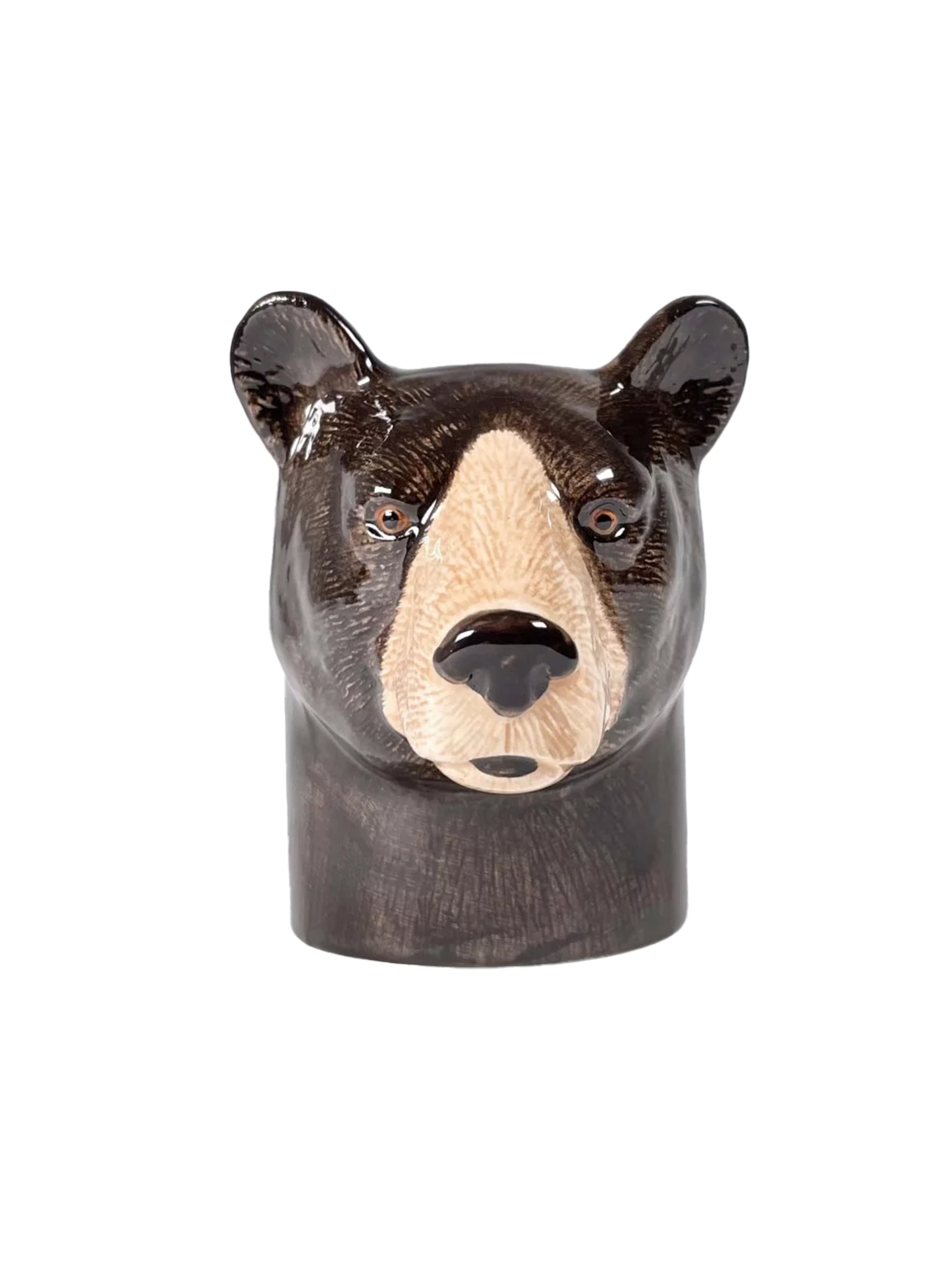 Quail Ceramics Black Bear Pencil Pot Weston Table