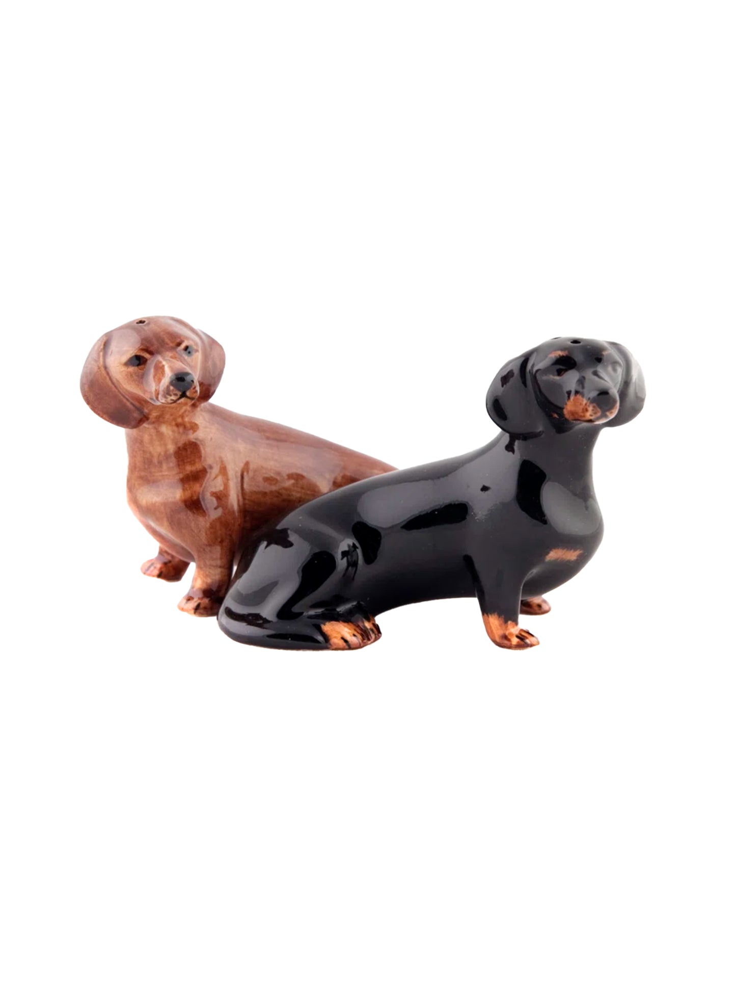 Quail Ceramics Dachshund Salt & Pepper Shakers Weston Table