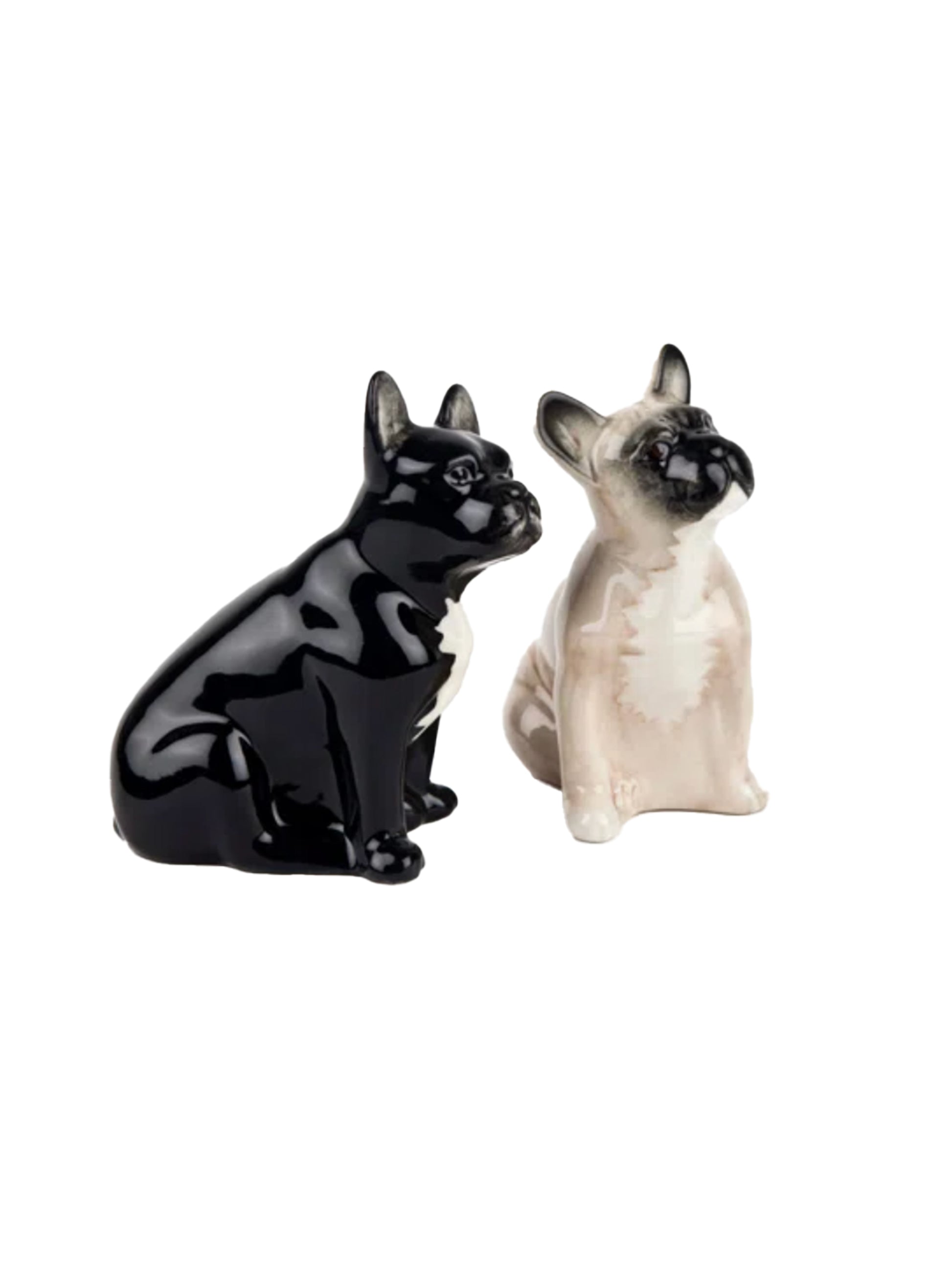 Quail Ceramics French Bulldog Salt & Pepper Shakers Weston Table