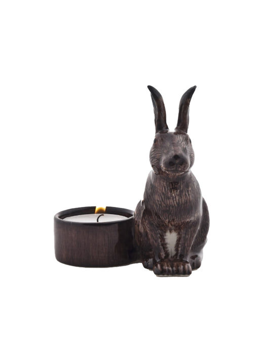 Quail Ceramics Hare Tea Light Holder Weston Table