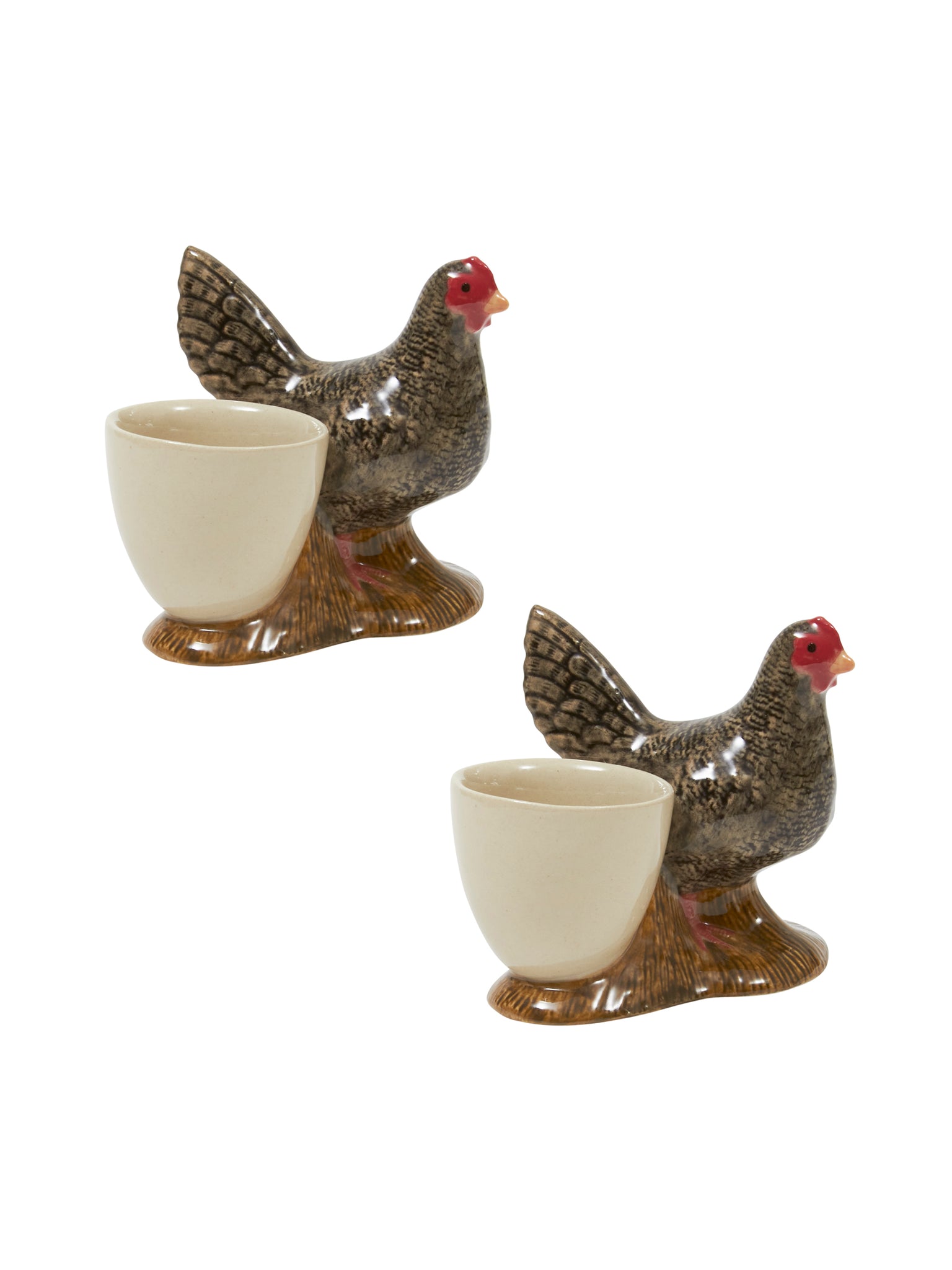 Quail Ceramics Scots Grey Hen Egg Cups Weston Table