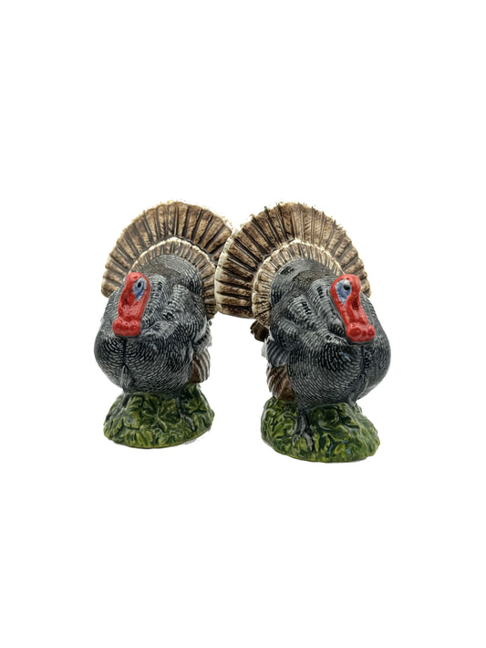 Quail Ceramics Turkey Salt & Pepper Shakers Weston Table