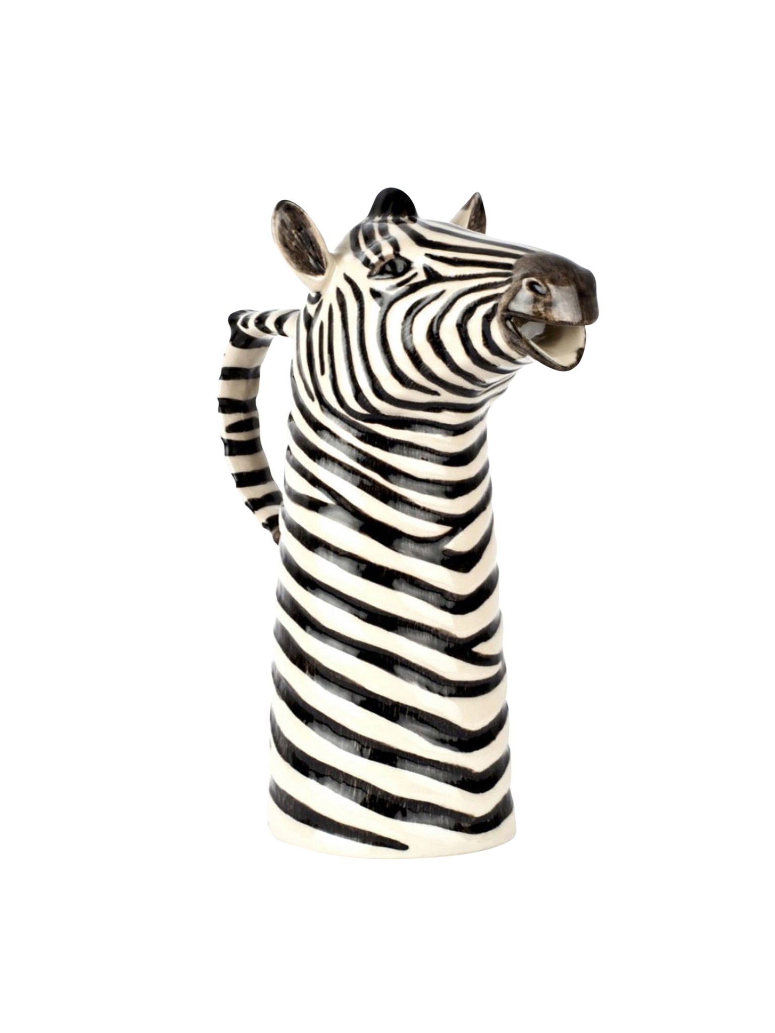 Quail Ceramics Zebra Pitcher Weston Table