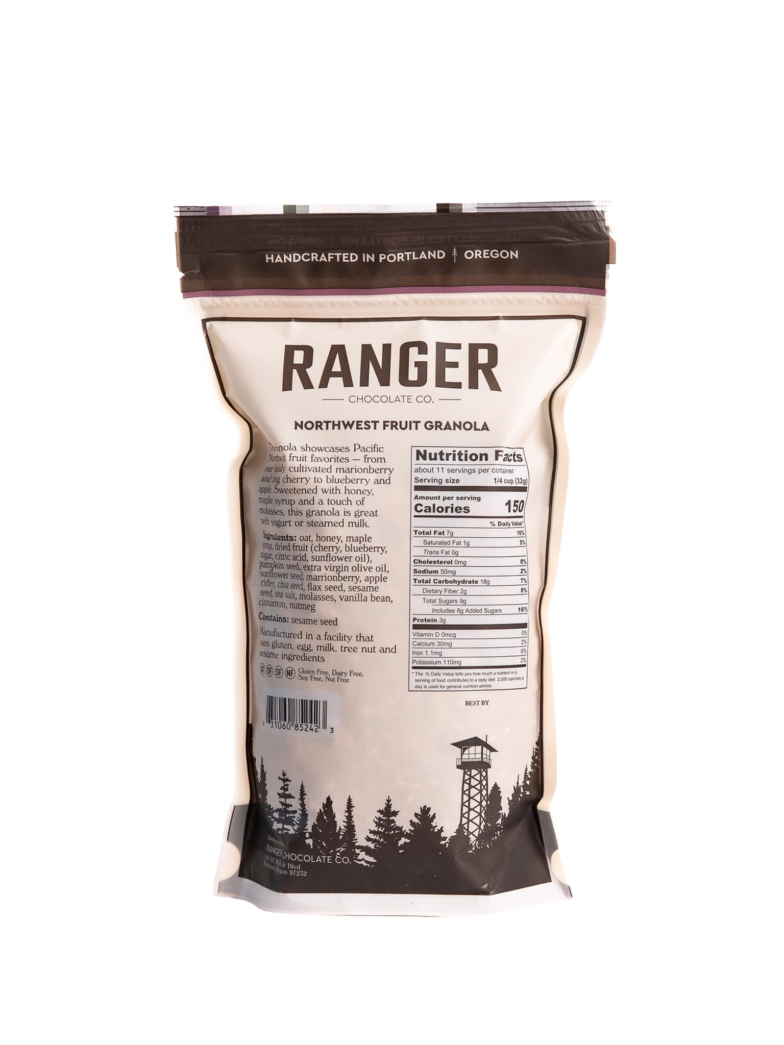 Ranger Northwest Fruit Granola Back Weston Table SP