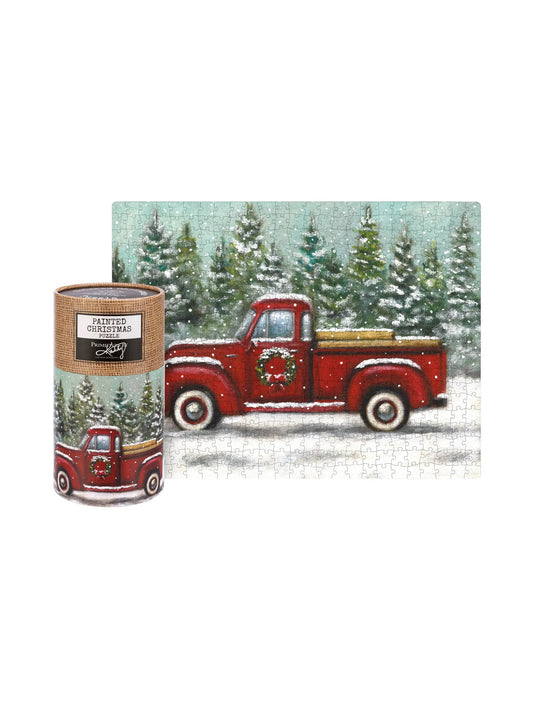 Red Truck Puzzle Weston Table