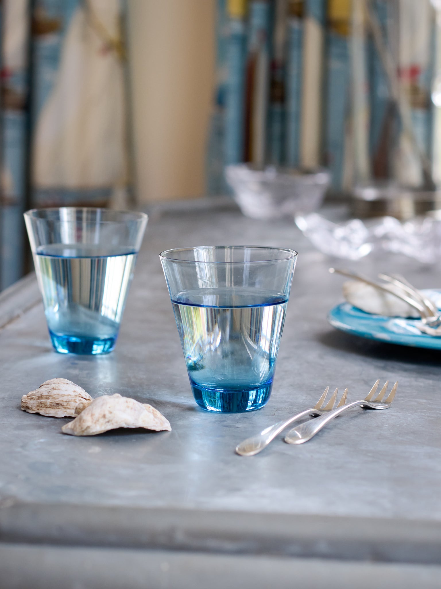 Reijmyre Blue Mambo Tumbler Weston Table