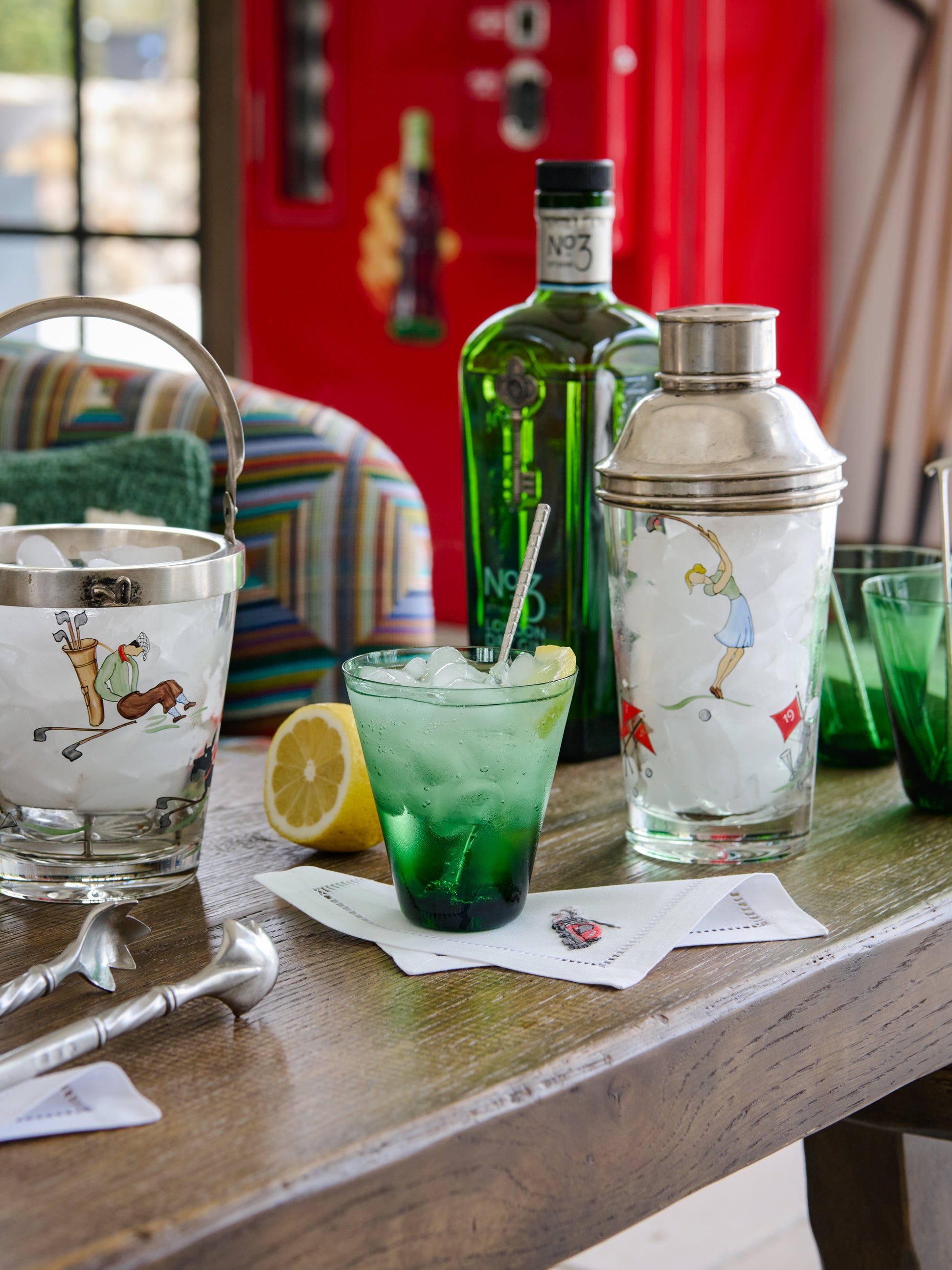 Reijmyre Mambo Green Tumbler Weston Table