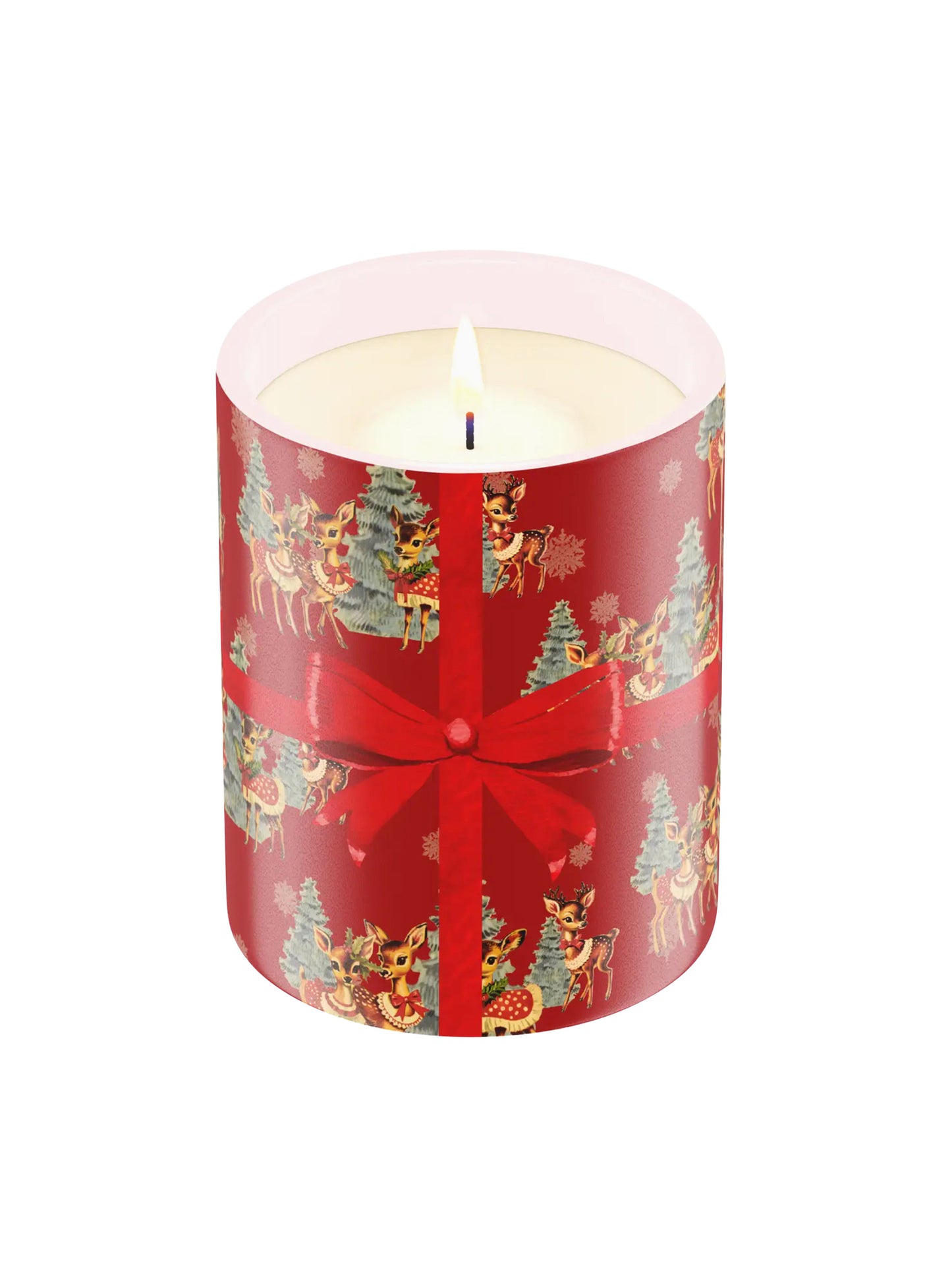 Reindeer Games Candle Porcelain Candle Weston Table SP 