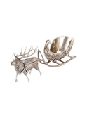 Reindeer Sleigh Pewter Centerpiece Weston Table