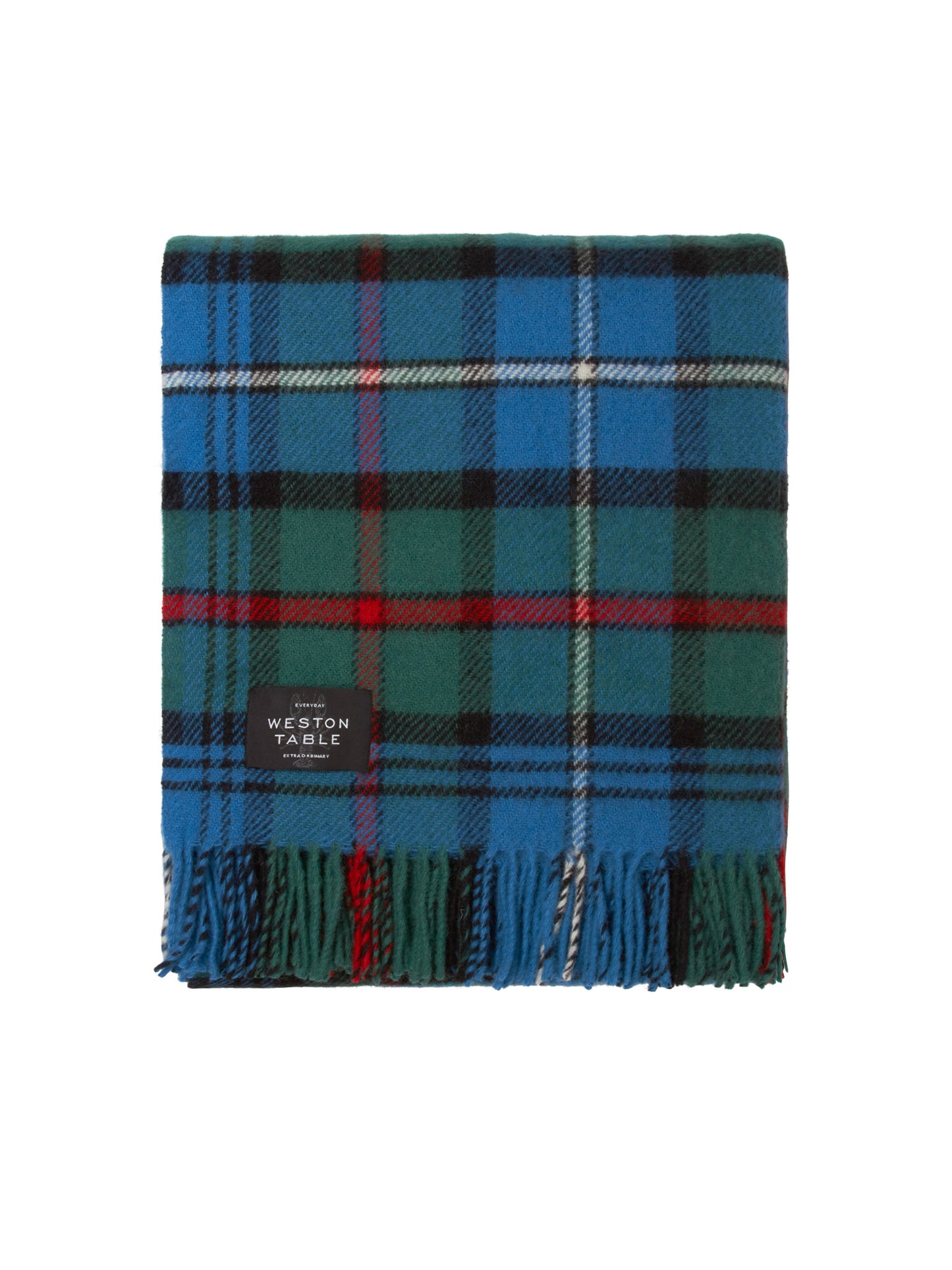 Robertson Hunting Tartan Throw Weston Table