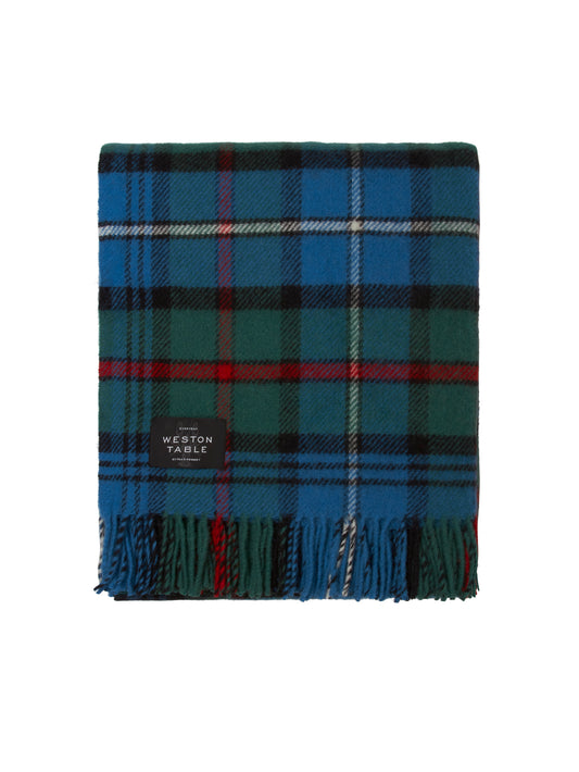 Robertson Hunting Tartan Throw Weston Table Weston Table