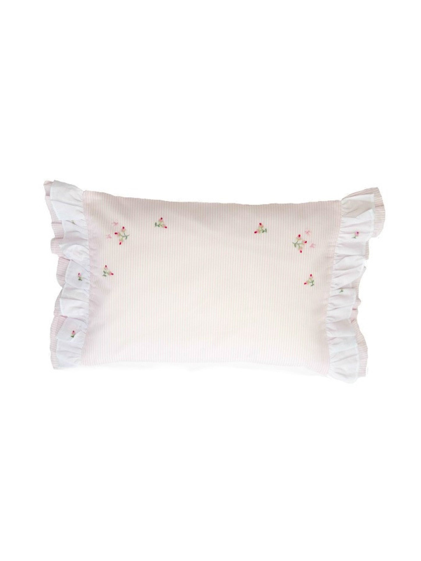 Rosebud Embroidered Baby Pillow Weston Table