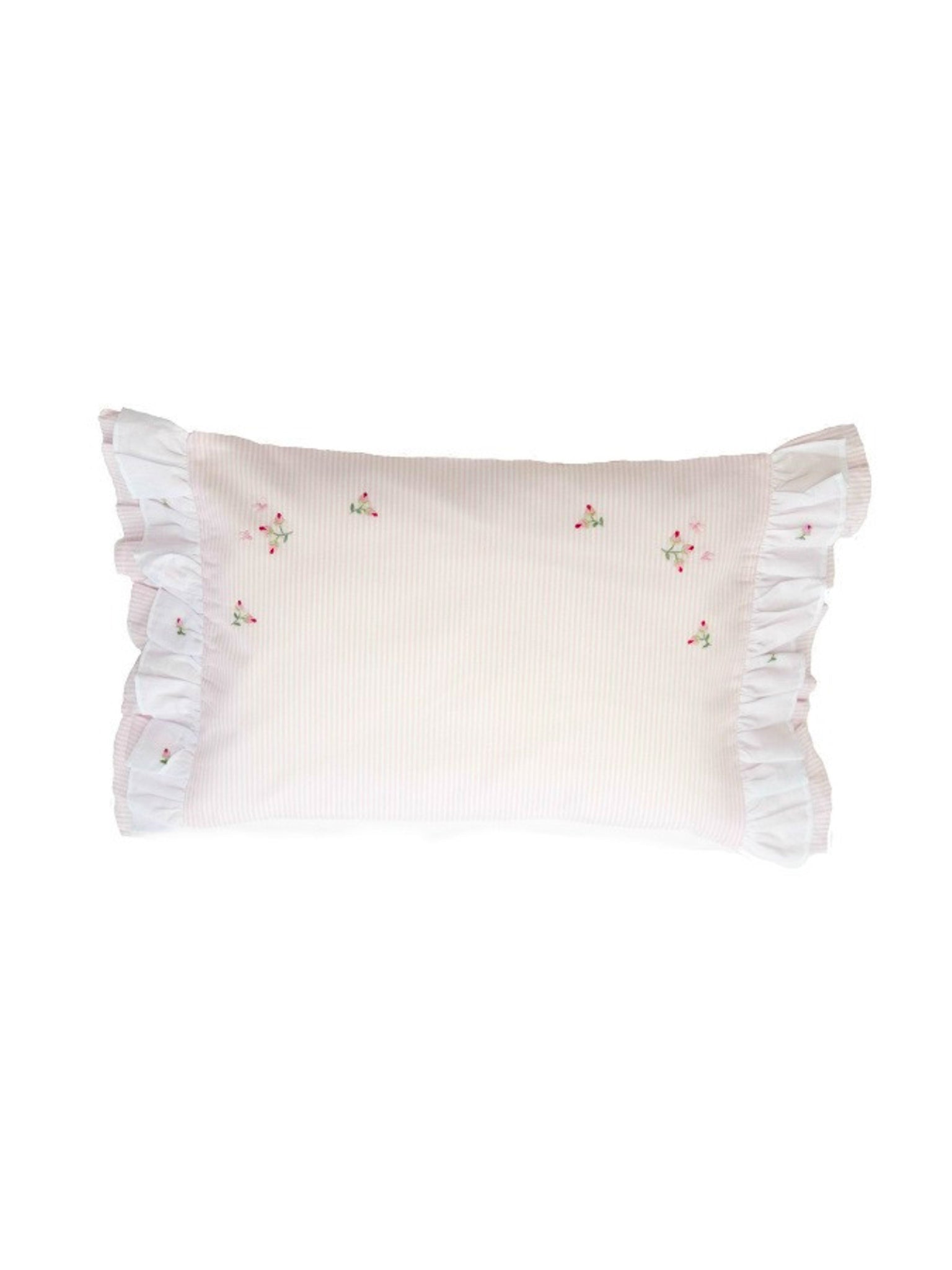 Rosebud Embroidered Baby Pillow Weston Table