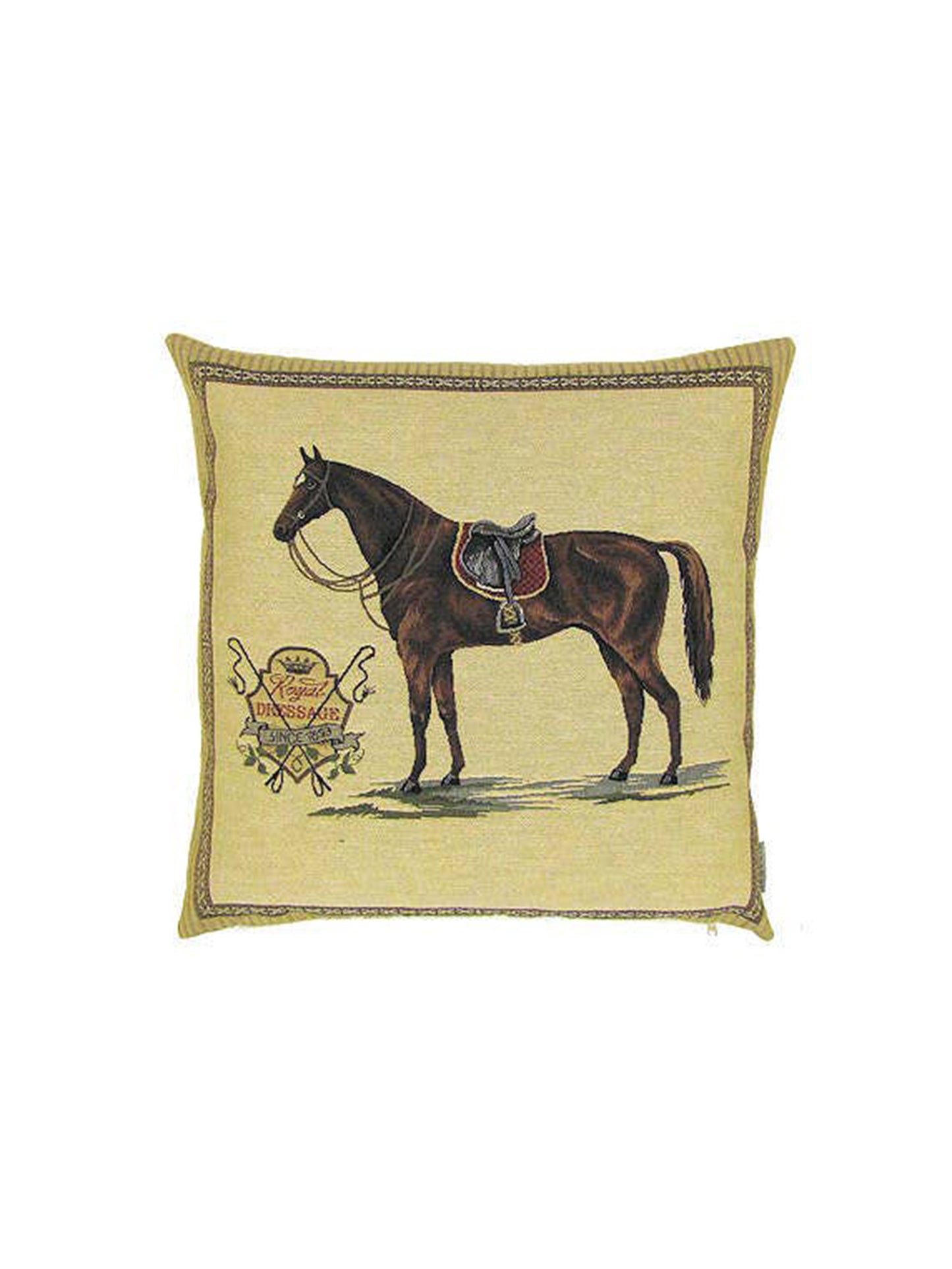 Royal Dressage Horse Pillow Weston Table