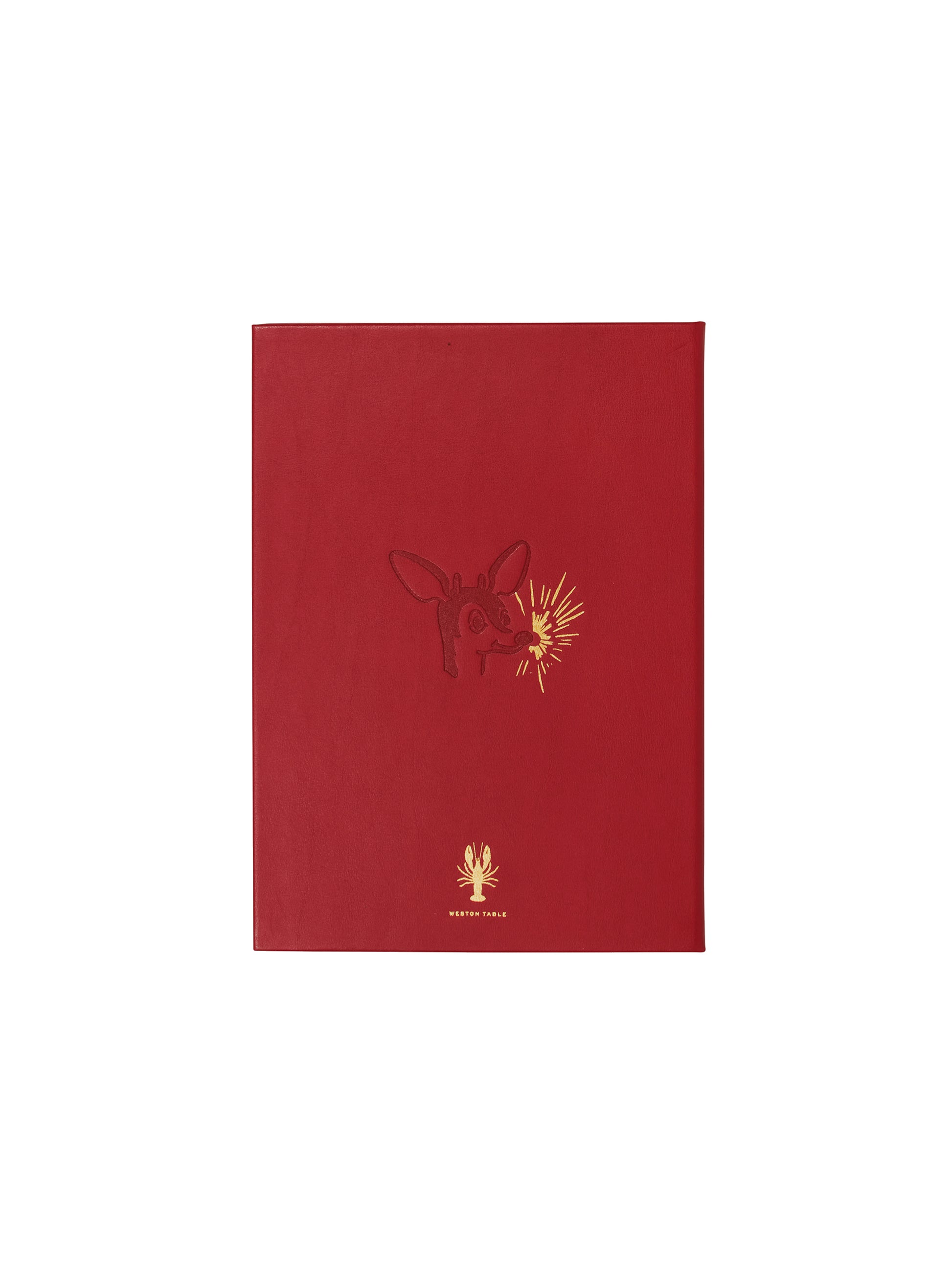 Rudolph the Red-Nosed Reindeer Leather Bound Edition Weston Table