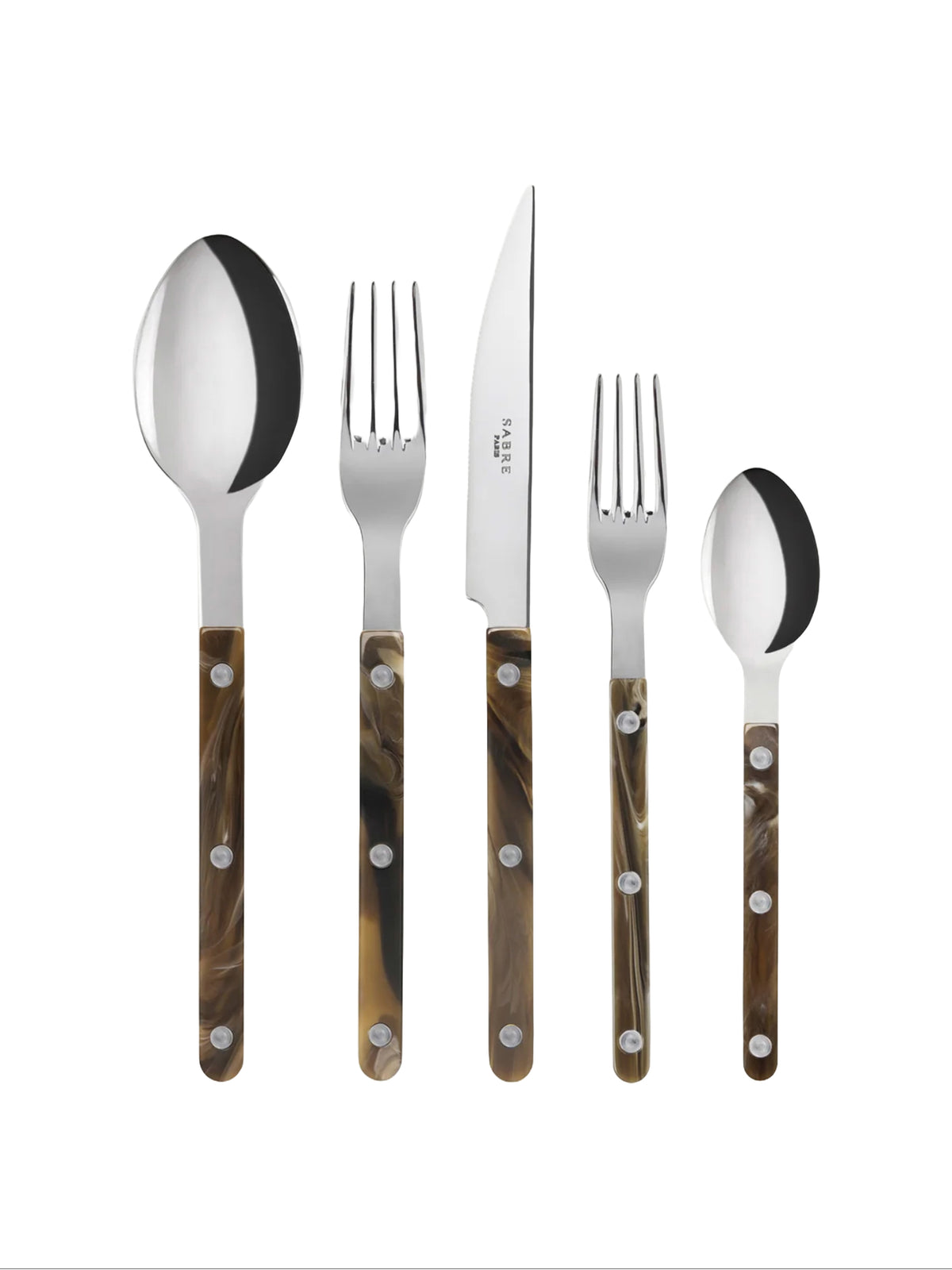 Sabre Paris Bistro Buffalo 5 Piece Place Setting Weston Table