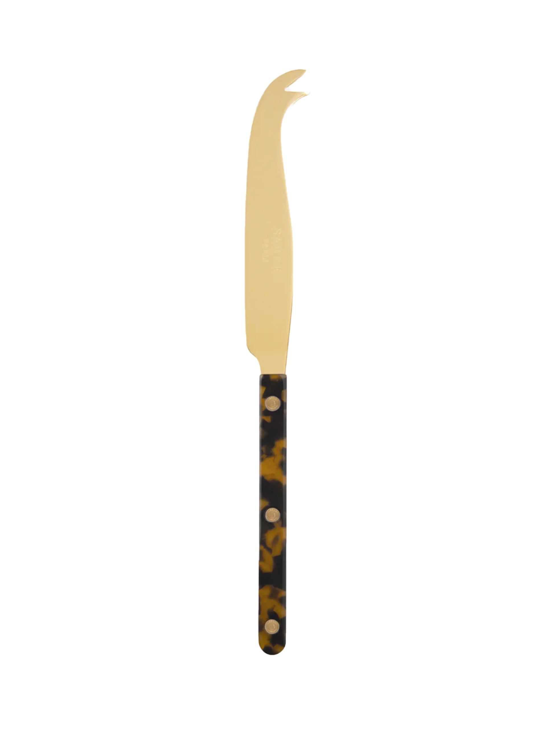 Sabre Paris Bistro Gold Tortoise Cheese Knife Weston Table