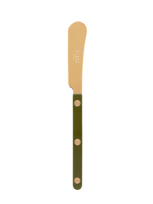 Sabre Paris Bistro Gold Green Butter Spreader Weston Table