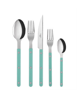  Sabre Paris Bistro Vintage Robin's Egg Blue 5pps Weston Table 