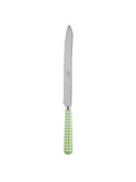 Sabre Paris Gingham Green Bread Knife Weston Table