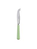 Sabre Paris Gingham Green Small Cheese Knife Weston Table