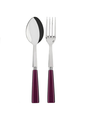  Sabre Paris Icone Aubergine Serving Set Weston Table 