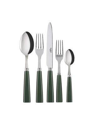  Sabre Paris Icone Forest Green 5 Piece Place Setting Weston Table 