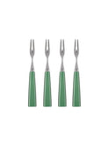 Sabre Paris Icone Garden Green Cocktail Forks Set of Four Weston Table