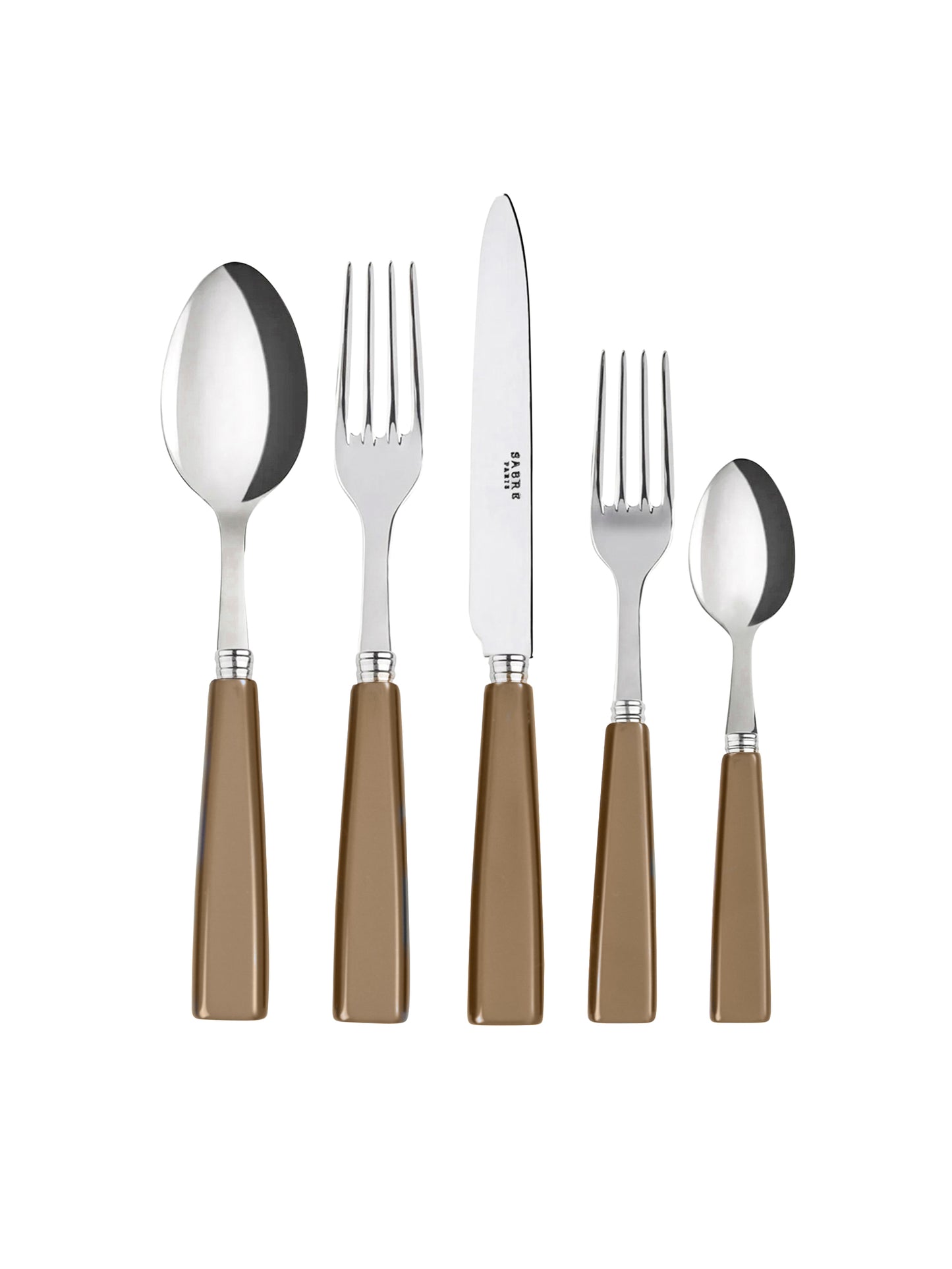 Sabre Paris Icone Latte 5 Piece Place Setting Weston Table