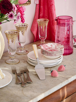  Sabre Paris Icone Pearl Tart Server Weston Table 