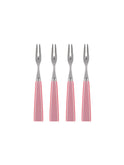 Sabre Paris Icone Pink Cocktail Set of Four Forks Weston Table