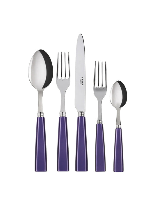 Sabre Paris Icone Purple 5 Piece Place Setting Weston Table