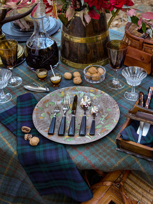  Sabre Paris Icone Steel Blue 5 Piece Place Setting Weston Table 