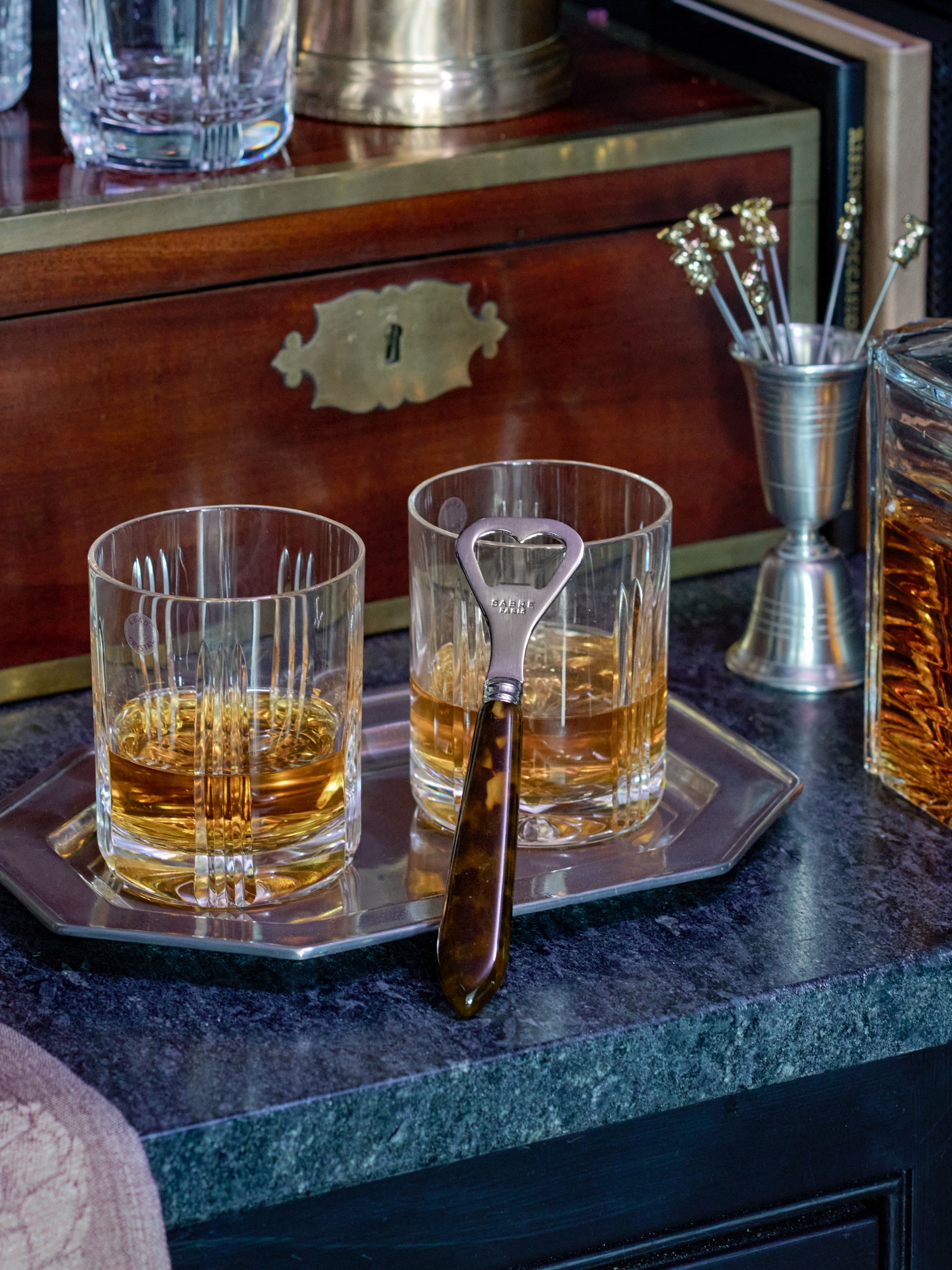 Sabre Paris Tortoise Bottle Opener Weston Table