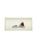 Sailboat Framed Art Weston Table