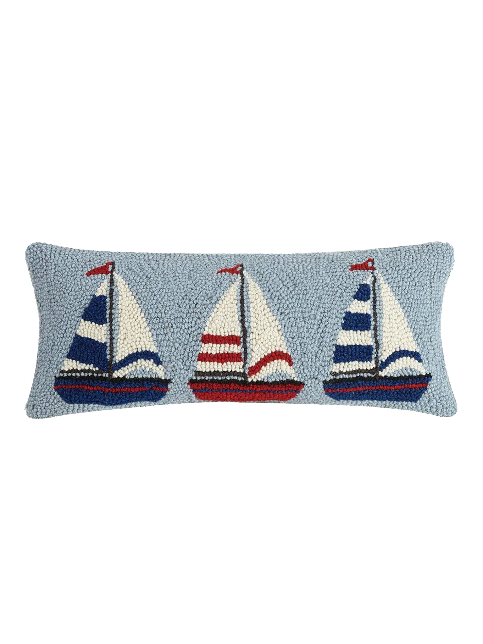 Sailboat Trio Hook Pillow Weston Table