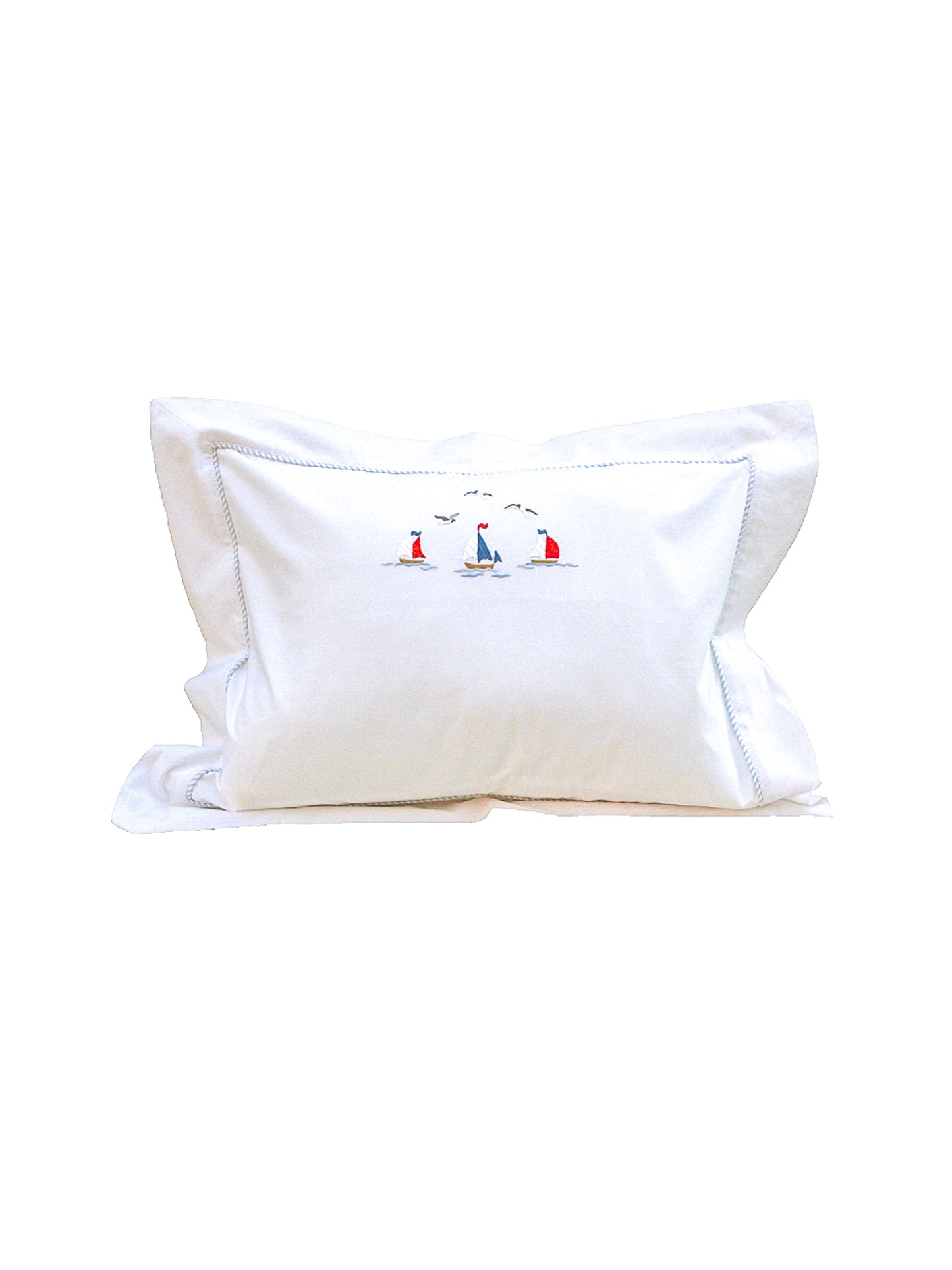 Sailing Away Embroidered Baby Pillow Weston Table