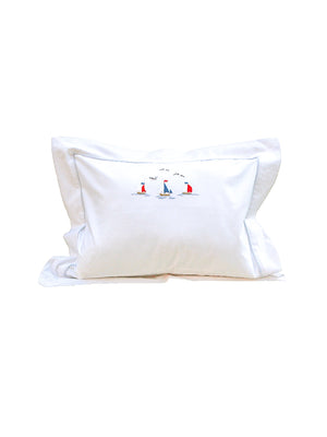 Sailing Away Embroidered Baby Pillow Weston Table 