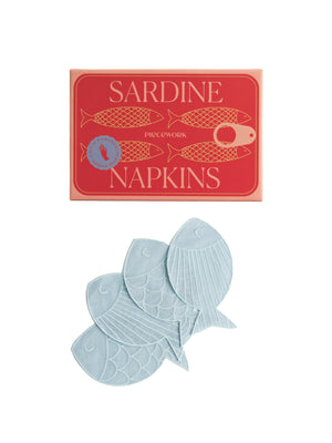  Sardine Cocktail Napkins Weston Table 