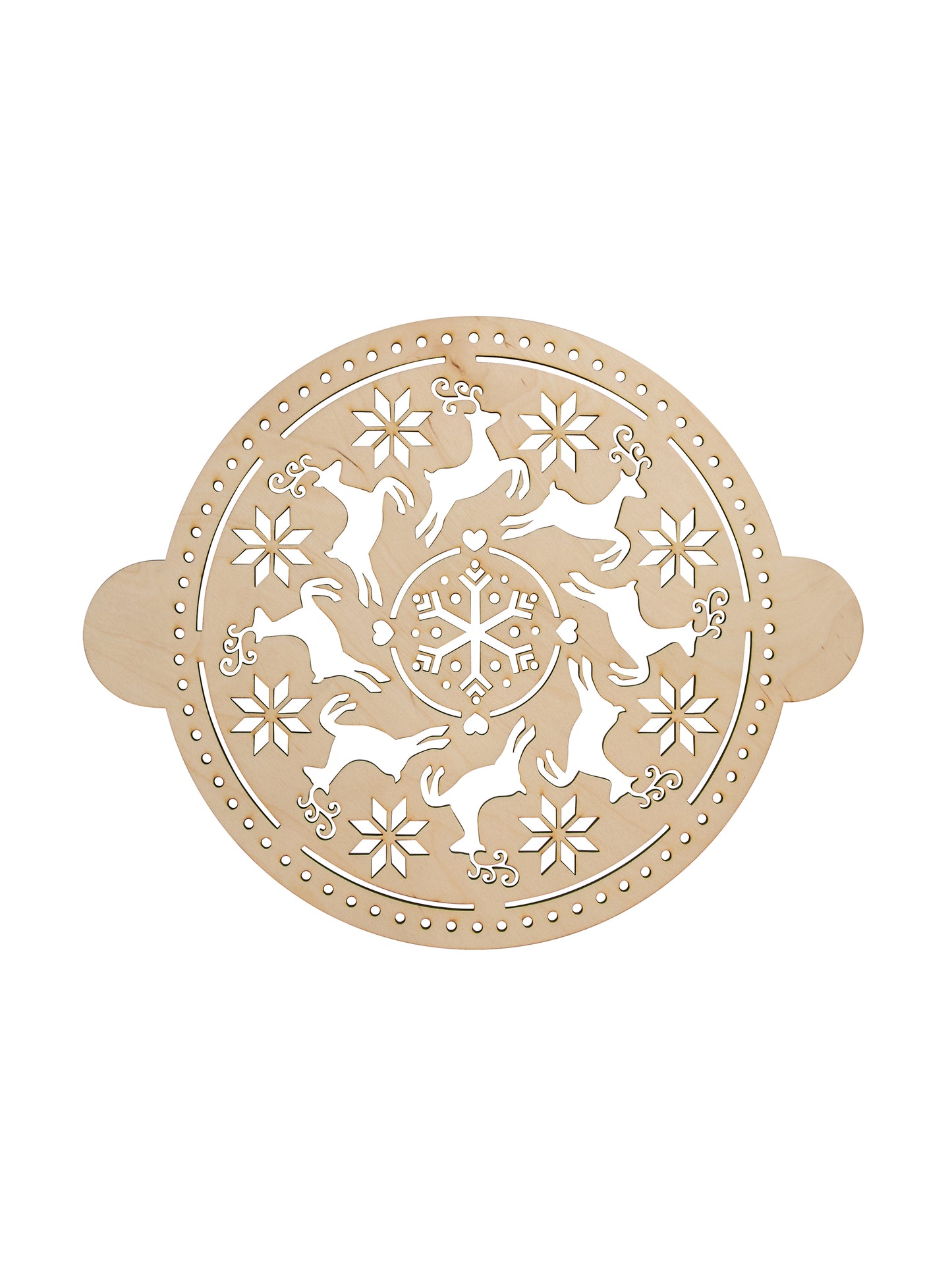 Scandinavian Reindeer Cake Stencil Weston Table
