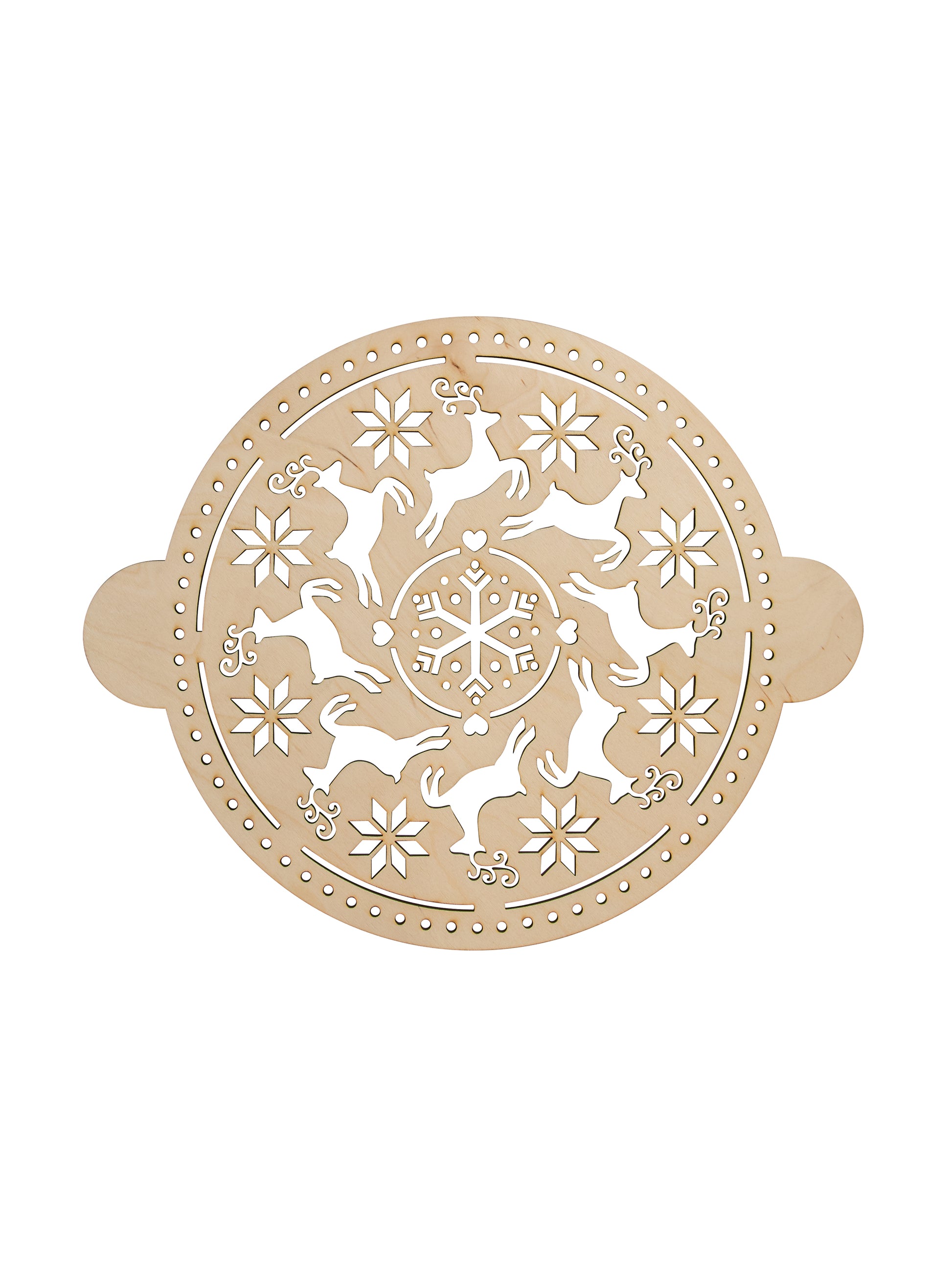 Scandinavian Reindeer Cake Stencil Weston Table