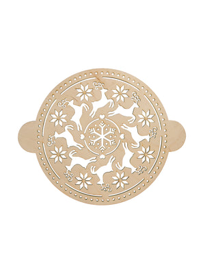  Scandinavian Reindeer Cake Stencil Weston Table 